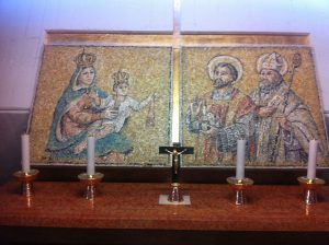 Altare della Madonna del Carmine e dei Santi Mauro e Donato patroni di Isola d’Istria